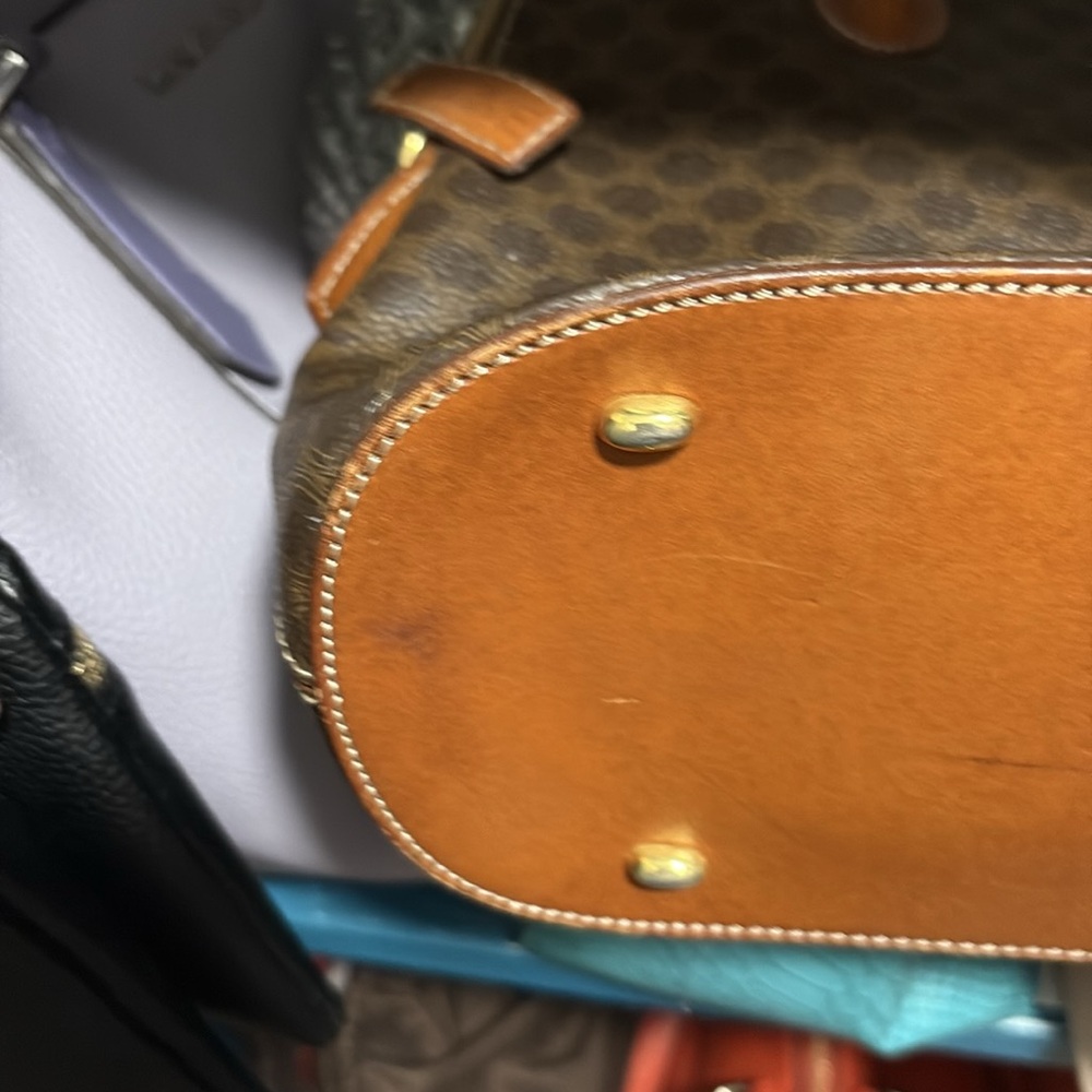 Celine Handbag. Macadam Print. Good Condition. Gr… - image 6